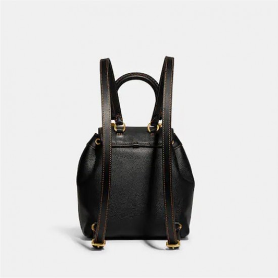 Coach Women Riya Backpack 21 Brass Black